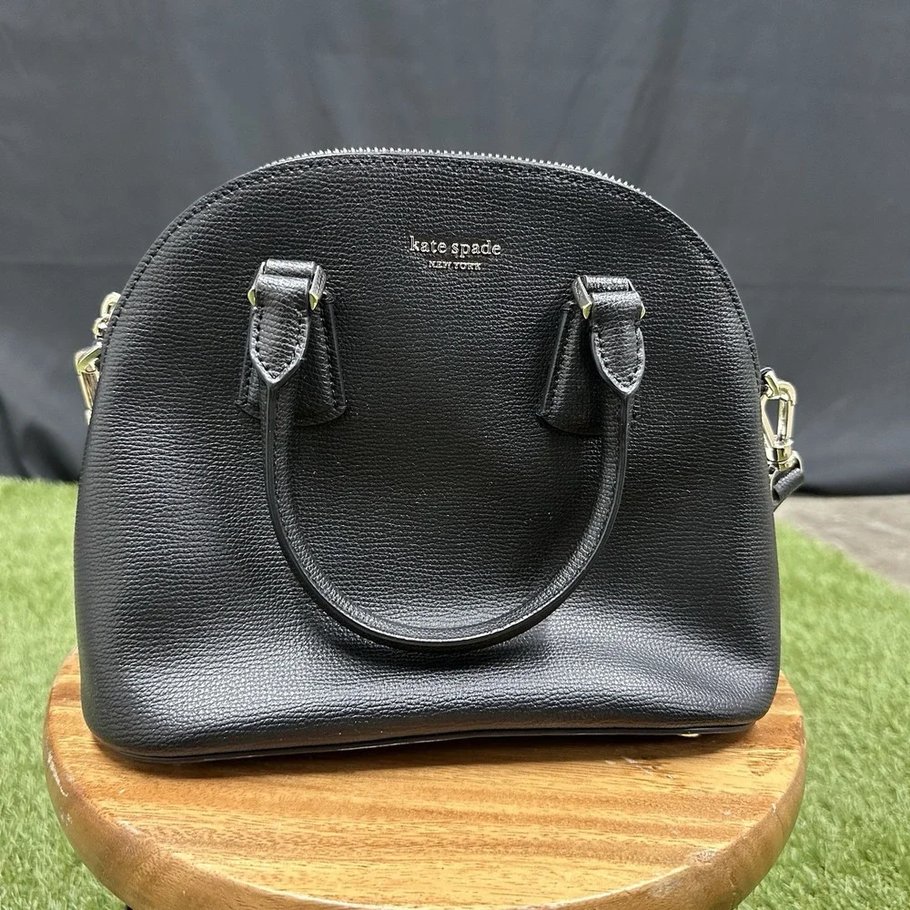 Kate Spade black‎ Crossbody handbag Black With Pink Interior